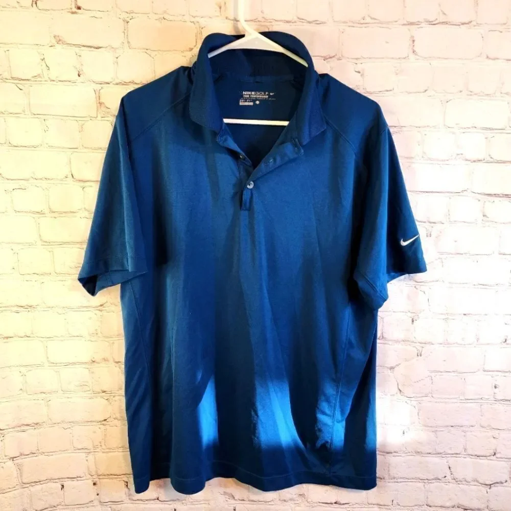 Men's Nike Dri-Fit golf Polo, size Large
